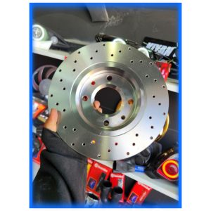 دیسک اسپرت سوراخدار چرخای جلوی 206 تیپ 5 207 اصلی جفتی