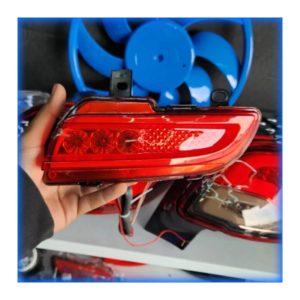 مه شکن سه بعدی سپر 207 ساده دودی LED جفتی